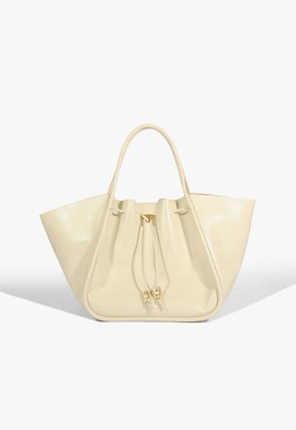 Bolsa Maxi Shopping Jess Couro Branca