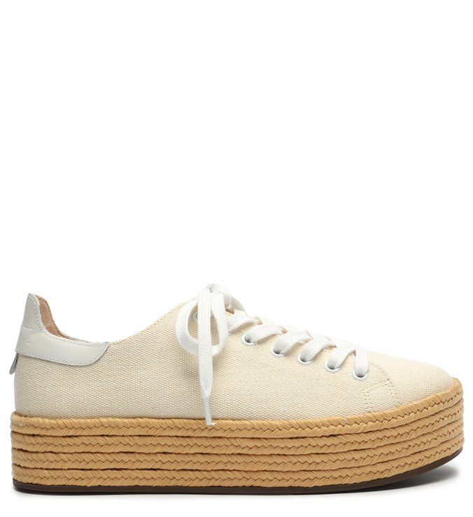 Tênis Flatform Natural Cru