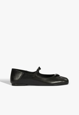 Sapatilha Hint Ballerinas Couro Preta