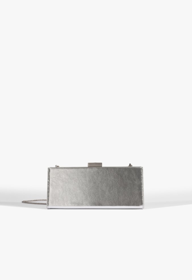 Bolsa Clutch Park Pequena Prata