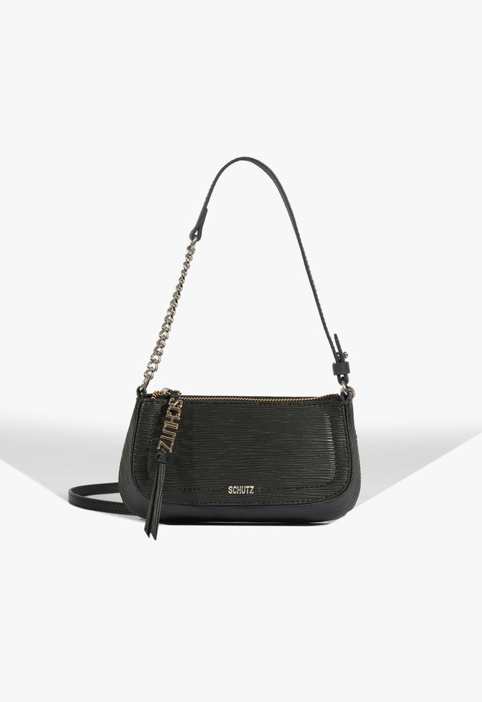 Bolsa Tiracolo Pequena Tina Preta