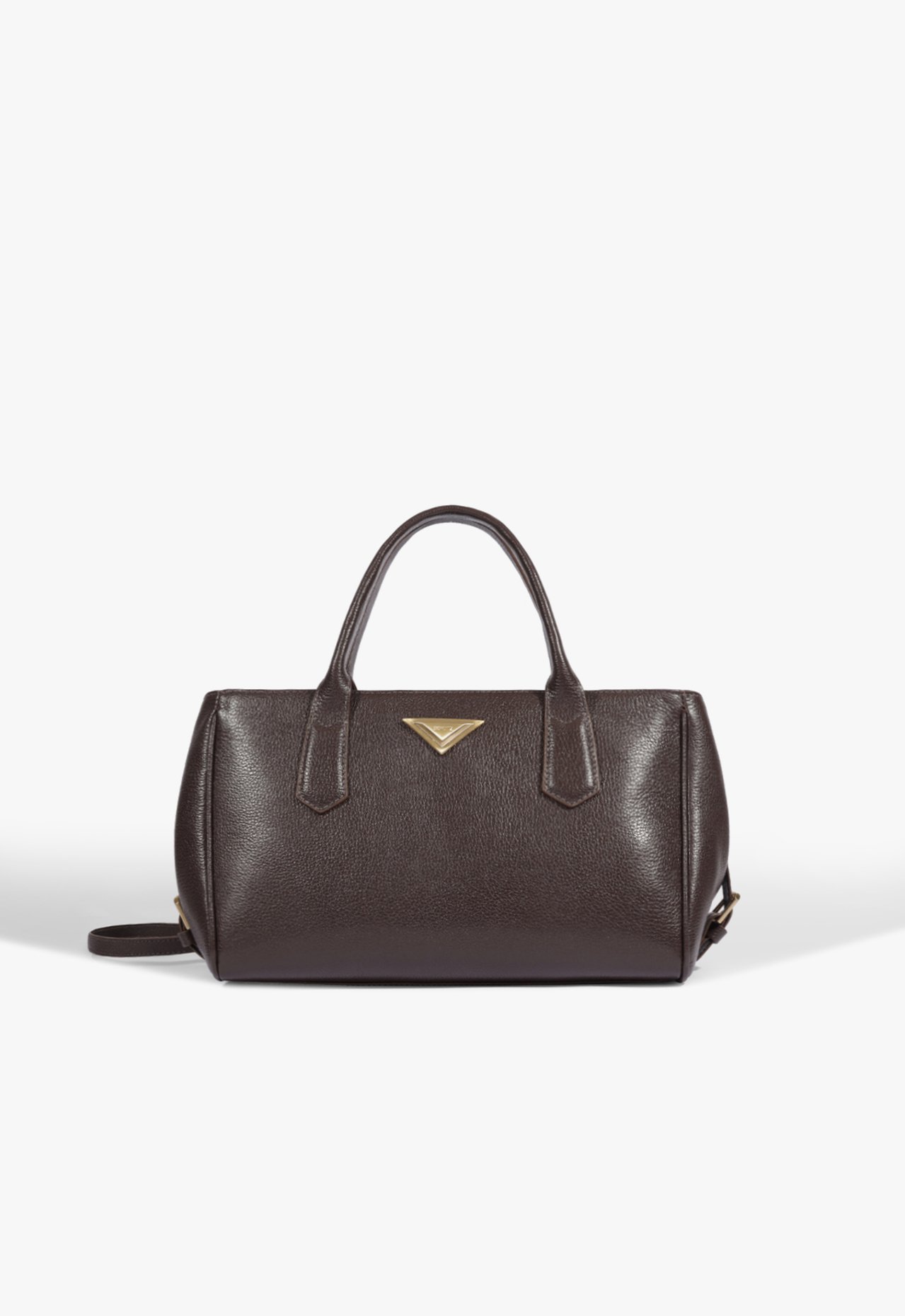 Bolsa Tote Celline Média Couro Marrom | Schutz