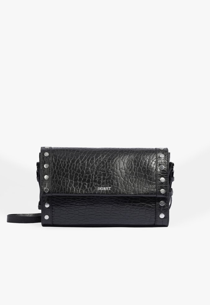 Bolsa Tiracolo Kristen Couro Preta