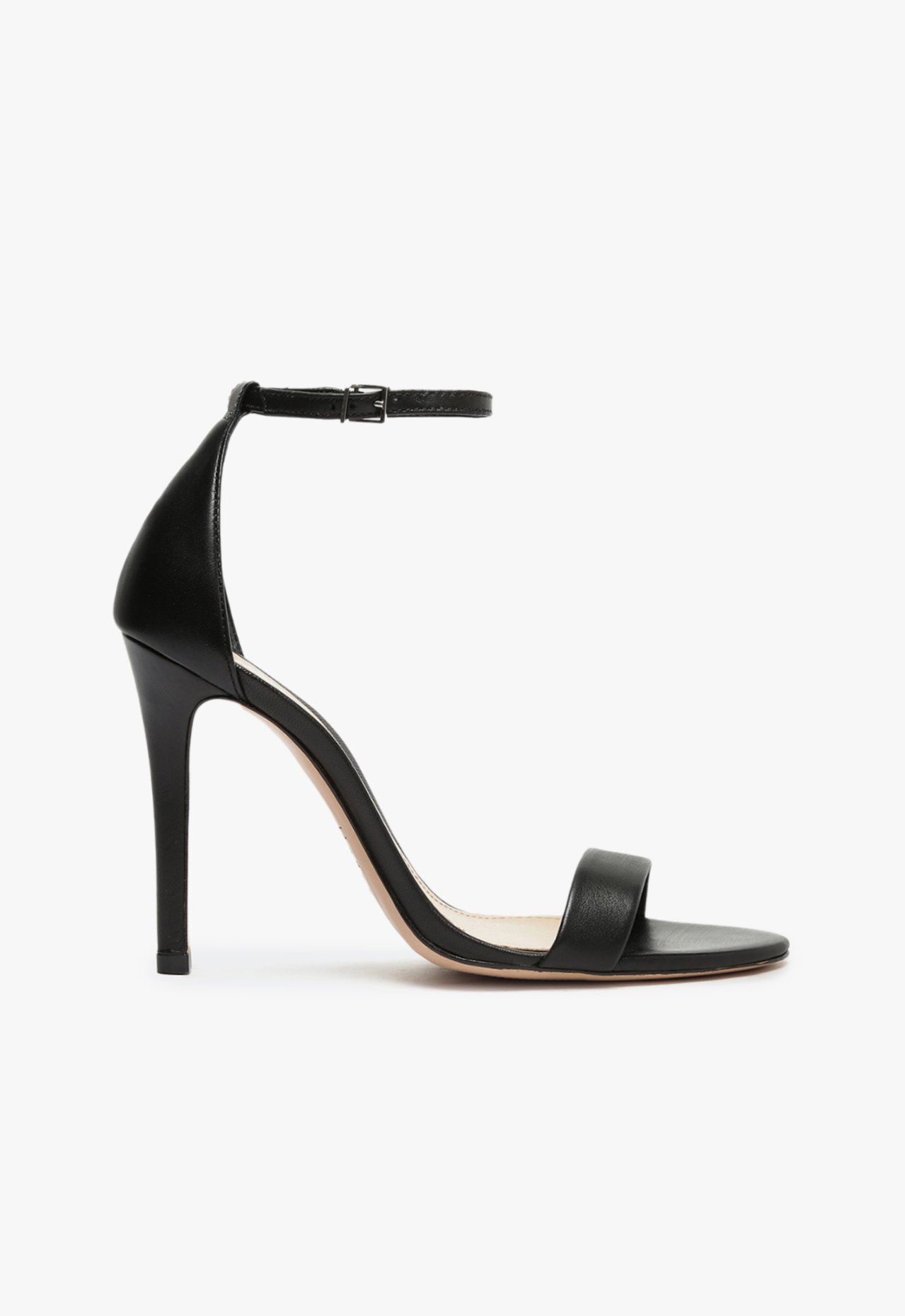 Sandália Gisele Salto Alto Couro Preta | Schutz