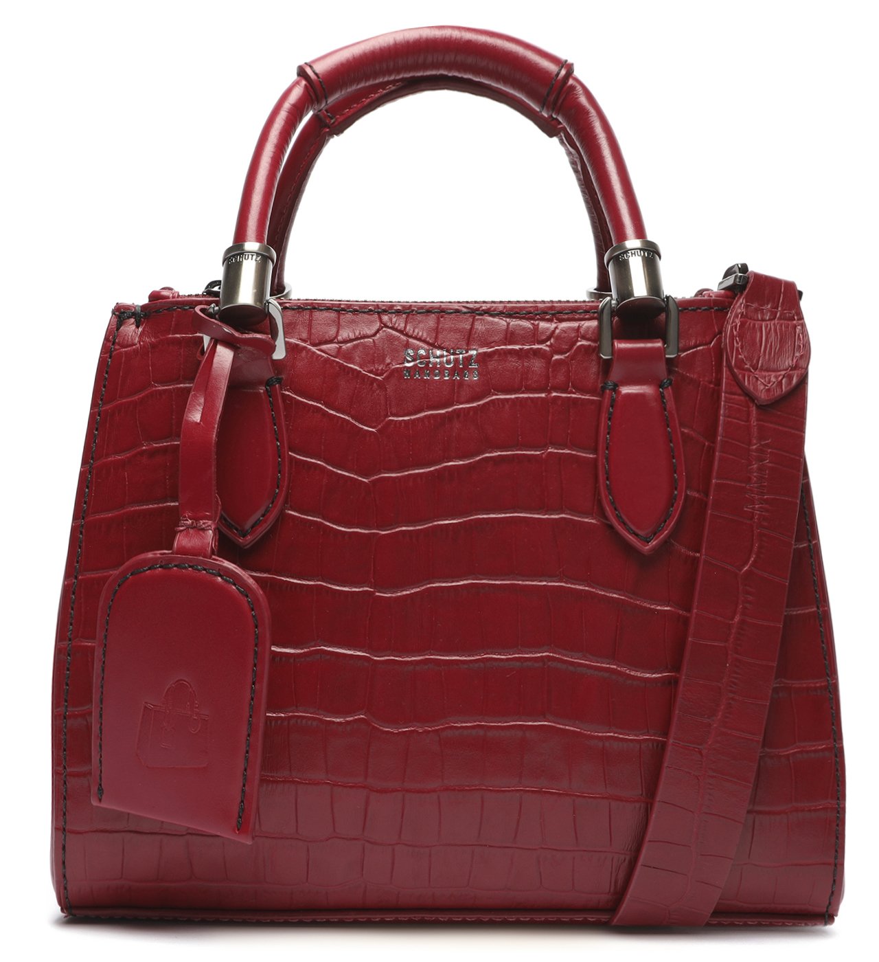 Bolsa Tote Mini New Lorena Croco Vermelha | Schutz
