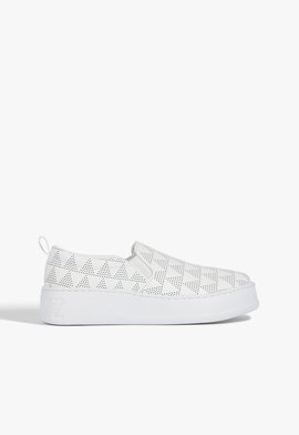 Tênis Slip On Triangle Couro Branco