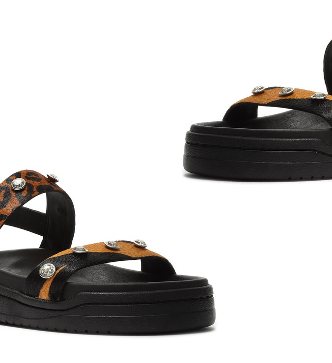 Sporty Sandal Animal Print Glam Sporty Sandal Animal Print Glam