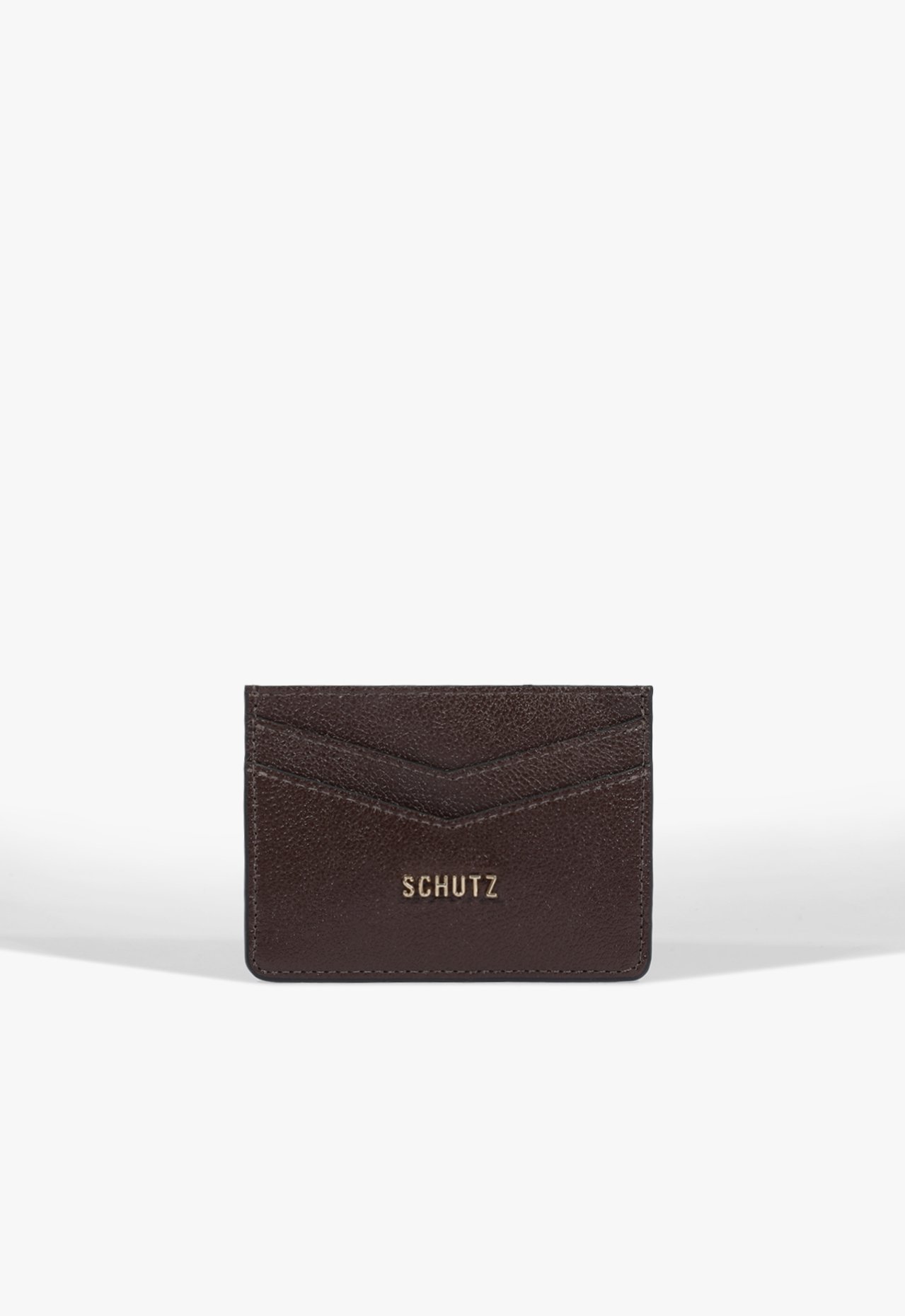Porta Cartão Ronie Couro Marrom | Schutz