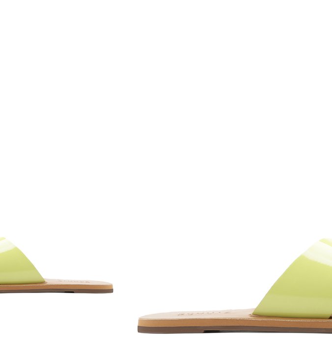 FLAT SLIDE CROSS VERNIZ LIME FLAT SLIDE CROSS VERNIZ LIME