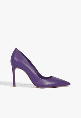 Scarpin Classic Couro Roxo