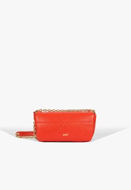 Bolsa Maya Mini Couro Vermelha