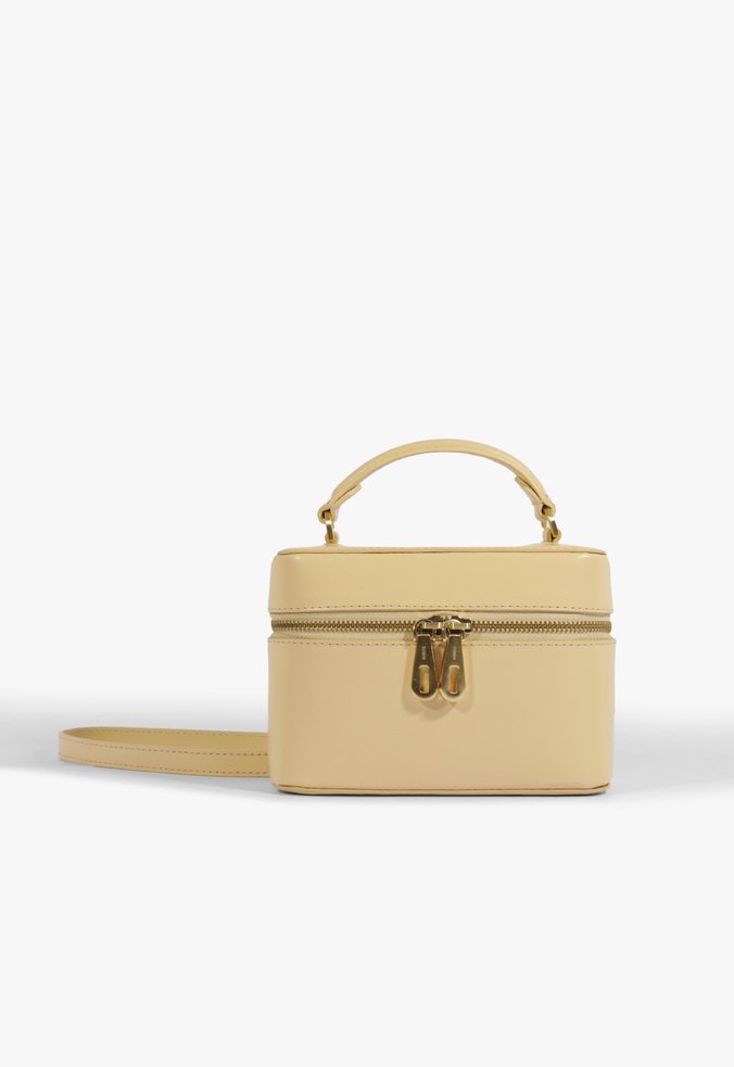 Bolsa Tiracolo Reed Couro Branca
