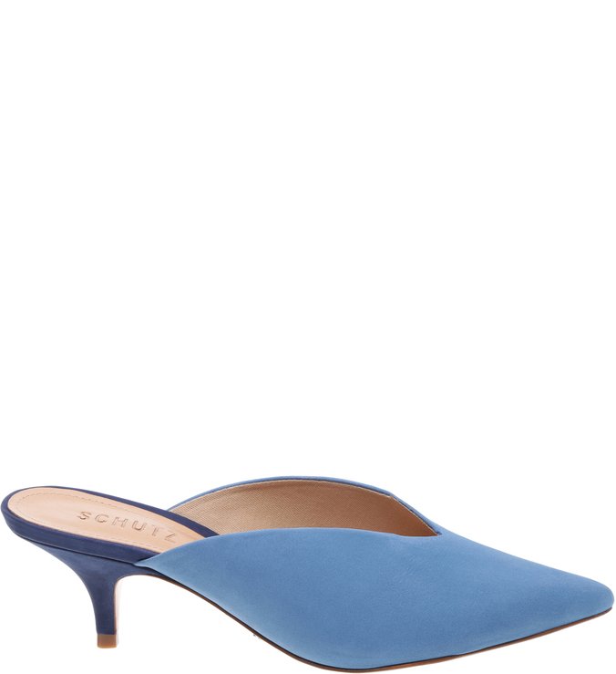 Mule Vamp Bicolor New Ocean