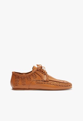 Mocassim Maddy Couro Marrom