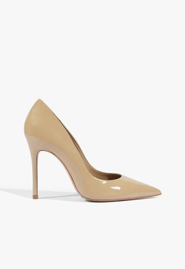 Scarpin Caiolea Couro Marrom