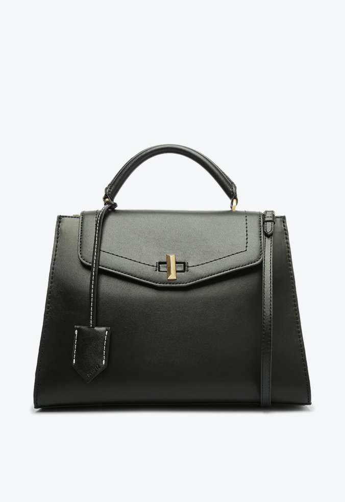 Bolsa Tote Estella Couro Preta