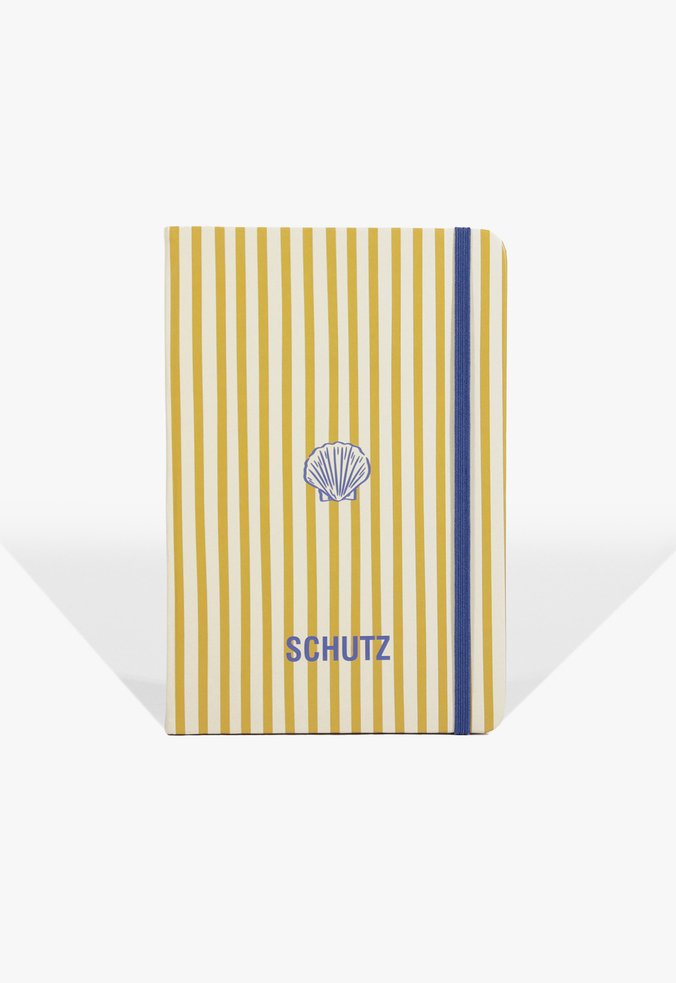 Caderno Listrado Schutz Amarelo