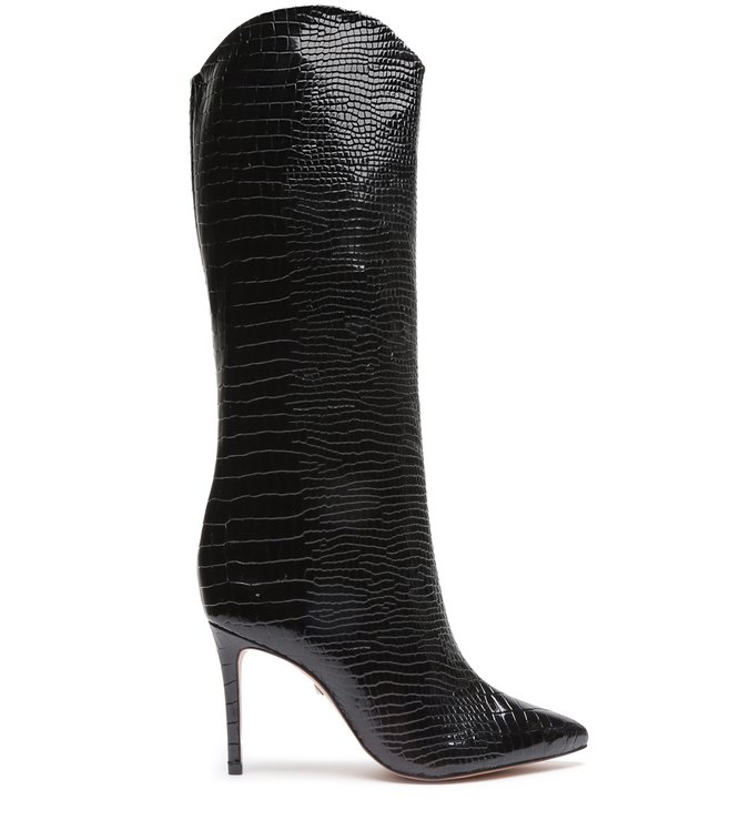 BOTA MARYANA CROCO SHINE BLACK BOTA MARYANA CROCO SHINE BLACK
