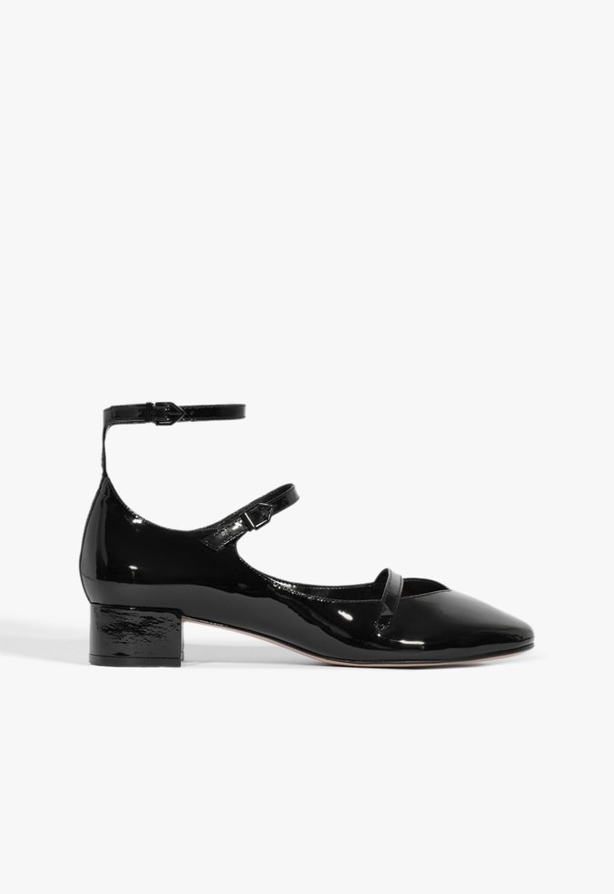Sapato Boneca Verniz Preto