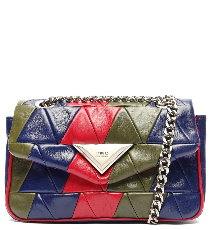 Bolsa Tiracolo New 944 Patchwork Multicores