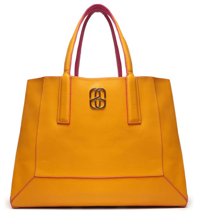 Shopping Bag Double Face Rosa/Laranja