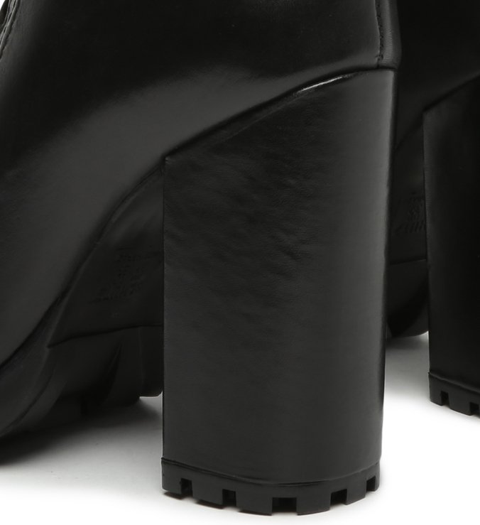 Combat Boots Tratorada Leather Black Combat Boots Tratorada Leather Black