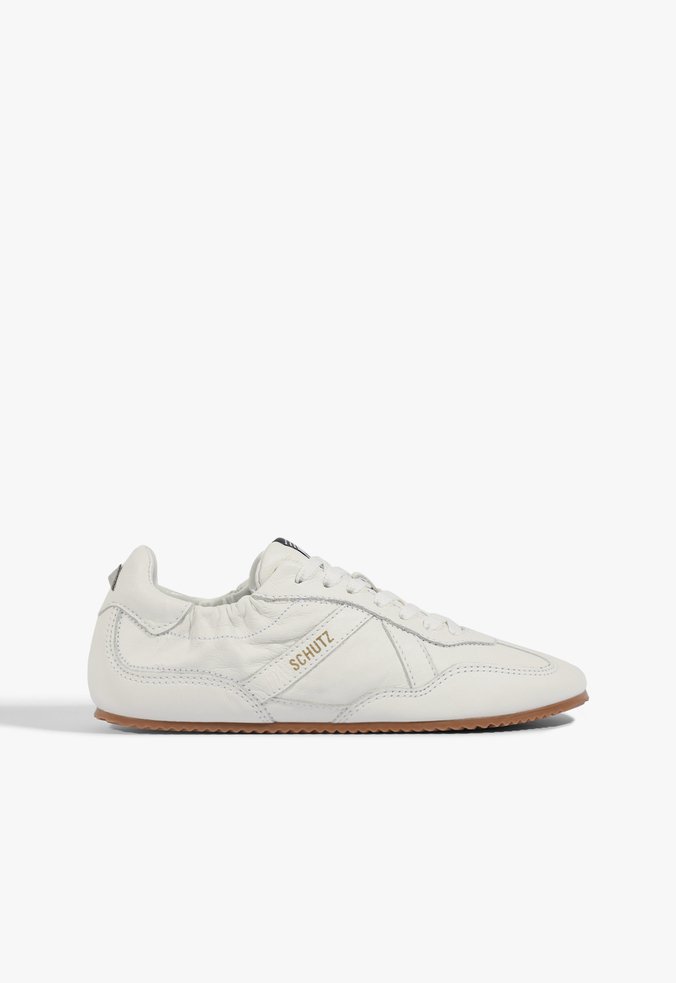 Tênis Ballet Couro Branco