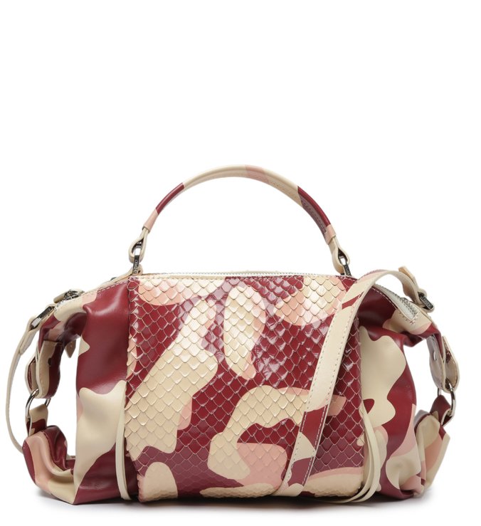 Bolsa Tote Kimber Camuflada Snake Vermelha