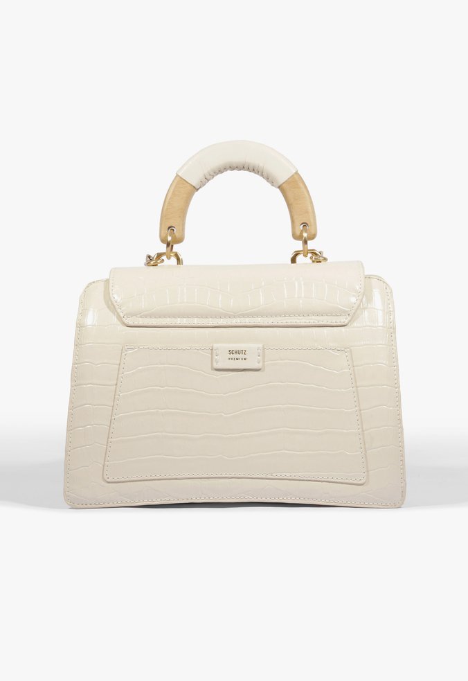 Bolsa Soul Grande Couro Branca