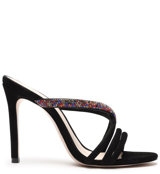 Sandália Mule Glam Black Sandália Mule Glam Black