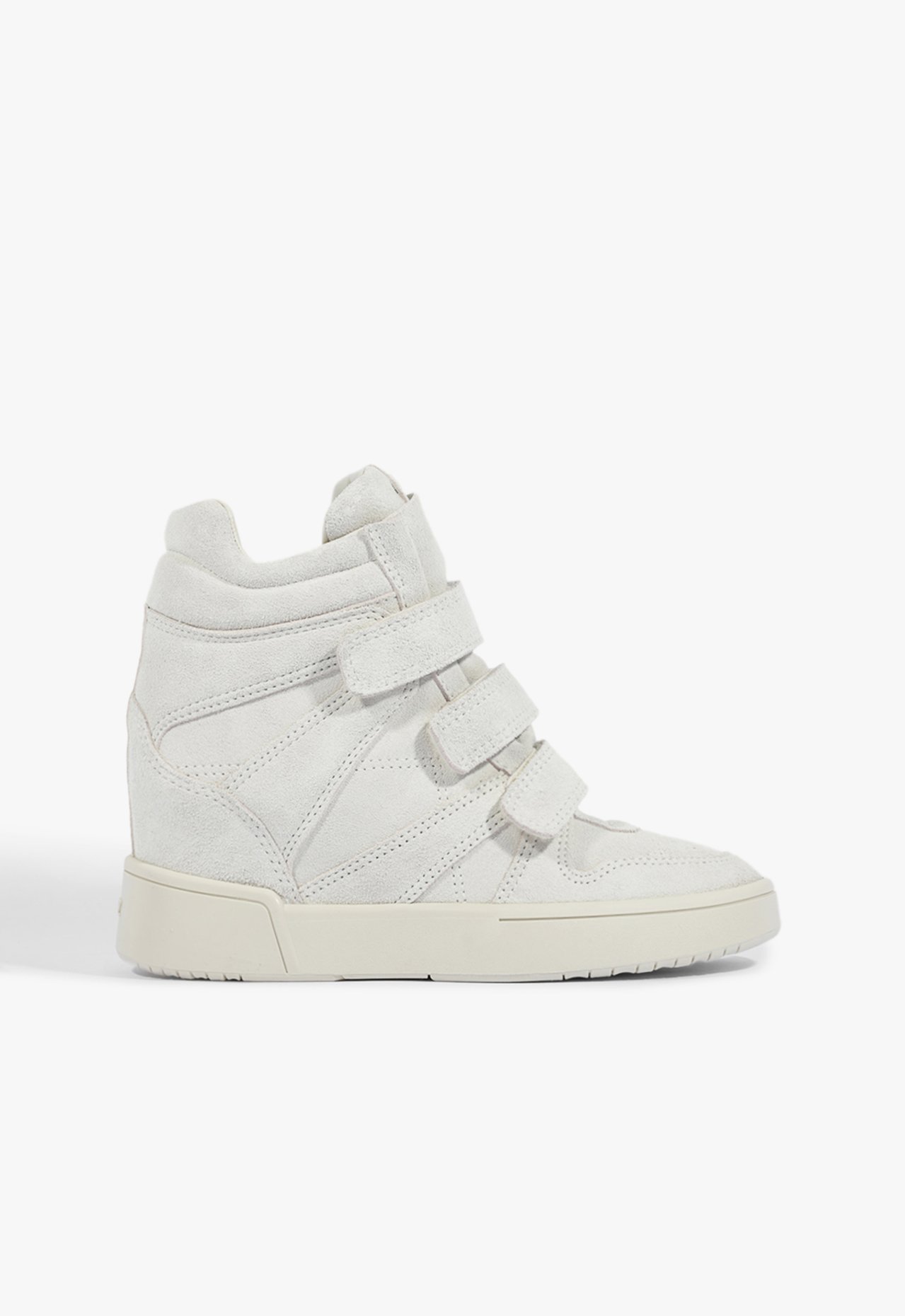 Tenis Sneaker 95 Cano alto Camurça Creme | Schutz