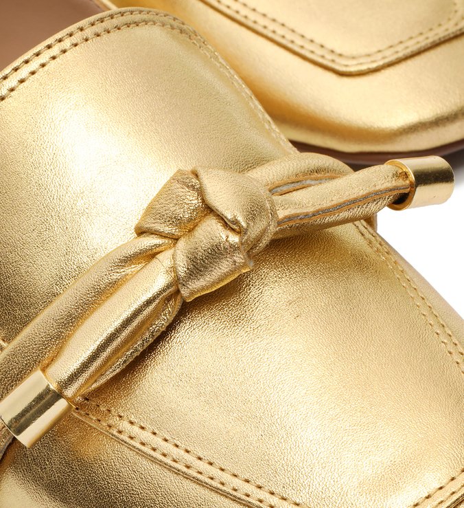 Loafer Knot Metallic Gold Loafer Knot Metallic Gold