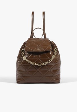 Mochila Jasper Média Couro Marrom