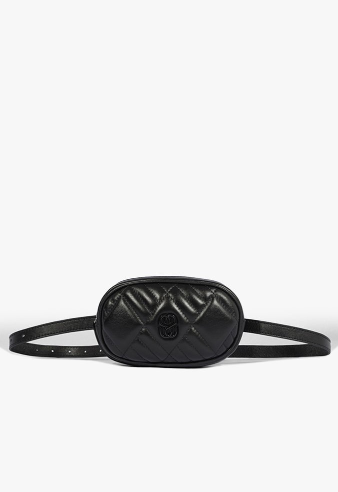 Bolsa Mini Couro Preta