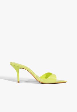 Mule Elodie Couro Verde