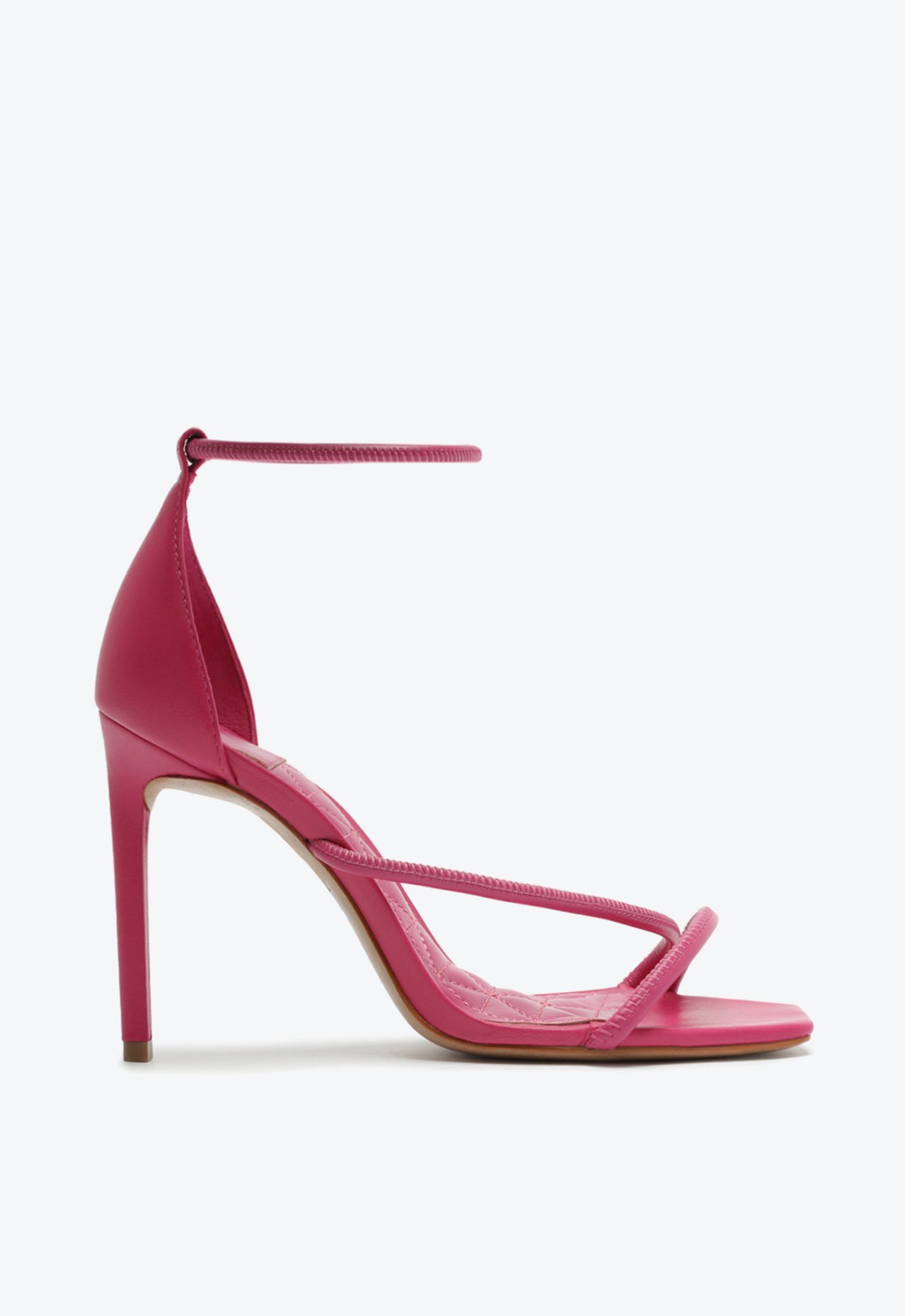 Sandália Gaiah Salto Alto Rosa | Schutz