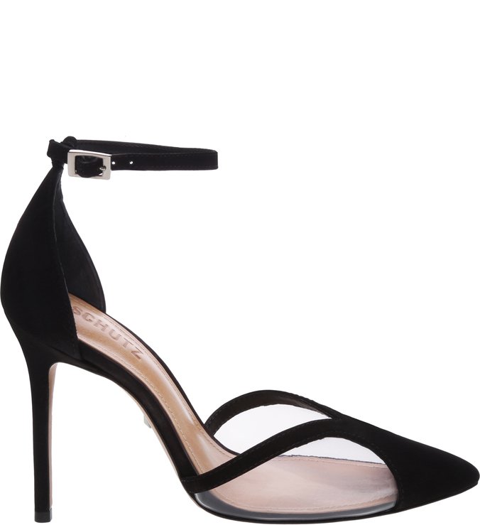 Scarpin Vinil Nobuck Black Scarpin Vinil Nobuck Black