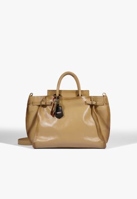 Bolsa Tote Grande Heaven Heritage Couro Nude