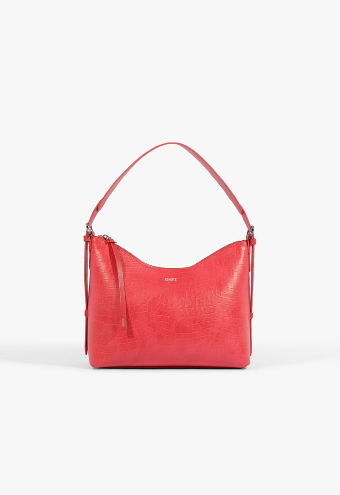 Bolsa Média Maeve Croco Vermelha