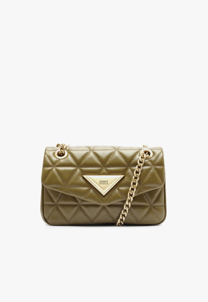 Bolsa Tiracolo Média 944 Couro Verde