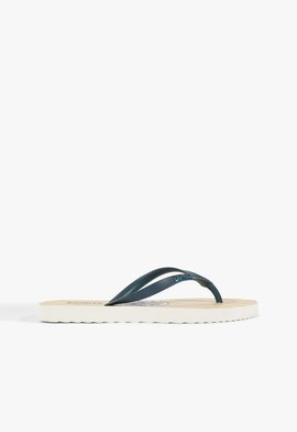 Chinelo Bico Redondo Jelly Azul