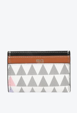 Porta Cartões Triangle Pequeno Branco