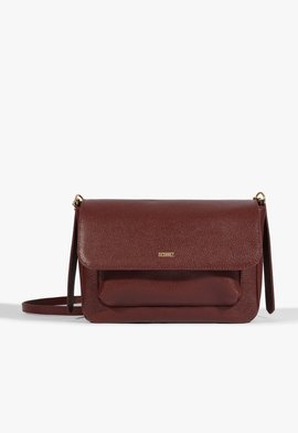 Bolsa Tiracolo Brooke Couro Vinho