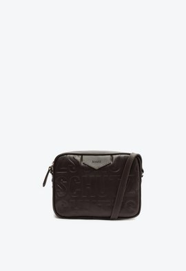 Bolsa Tiracolo Pequena Trixie Marrom Escura
