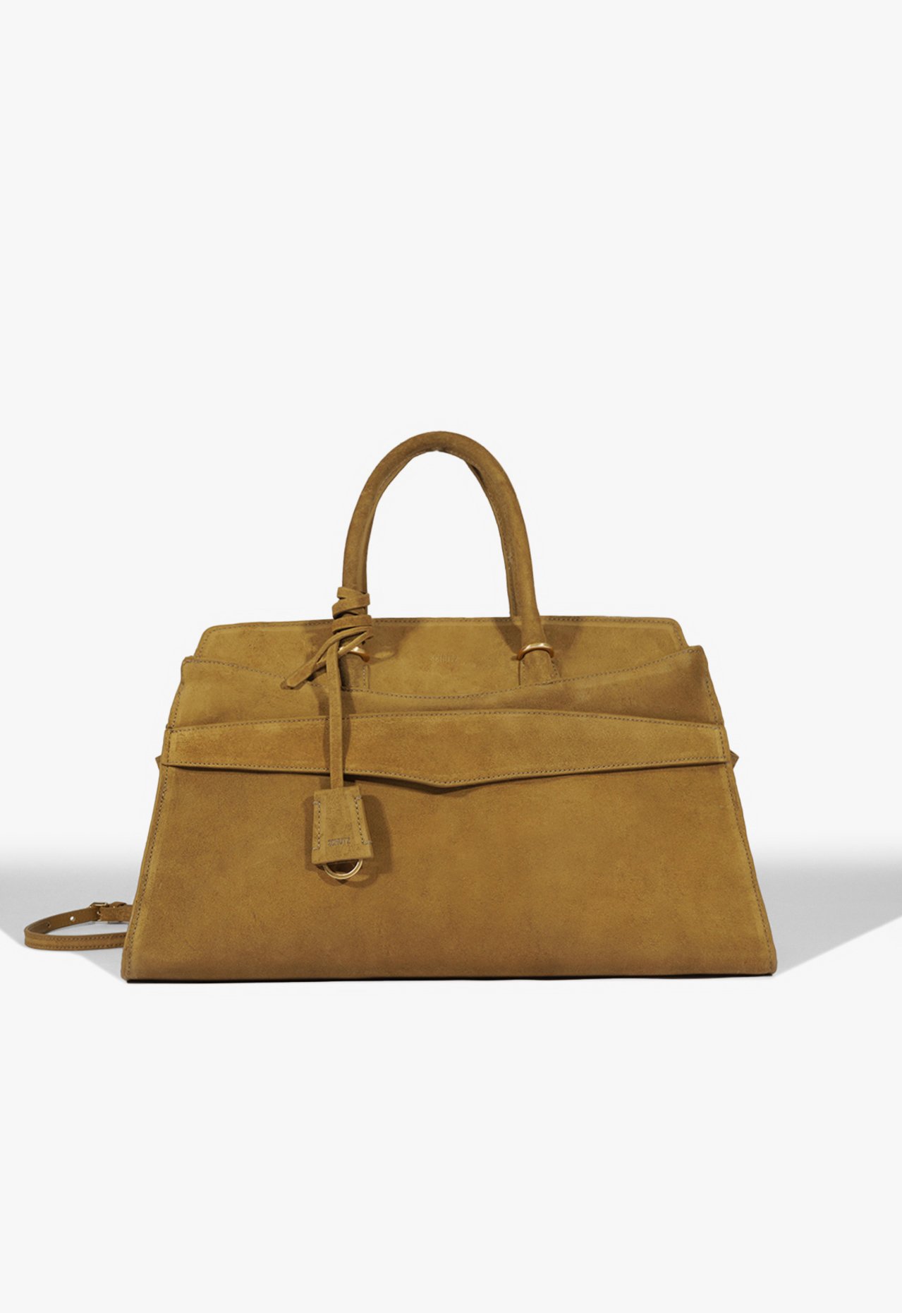 Bolsa Shopping Rush Camurça Verde Oliva | Schutz