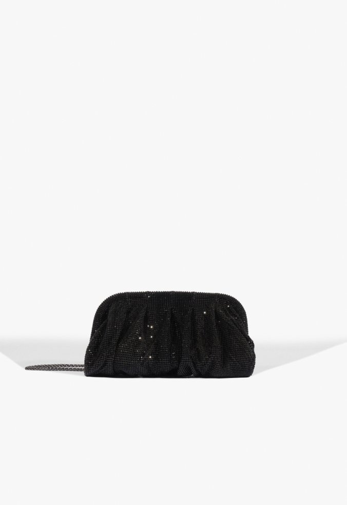 Bolsa Clutch Dazzling Pequena Preta