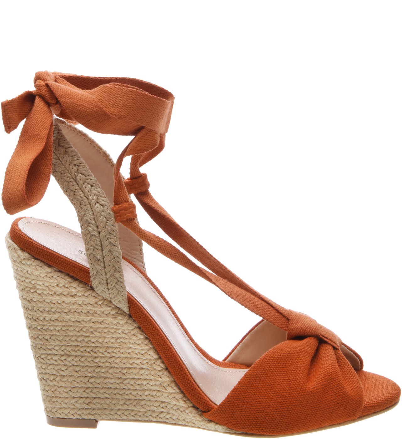 Anabela Lace Up New Ochre | Schutz