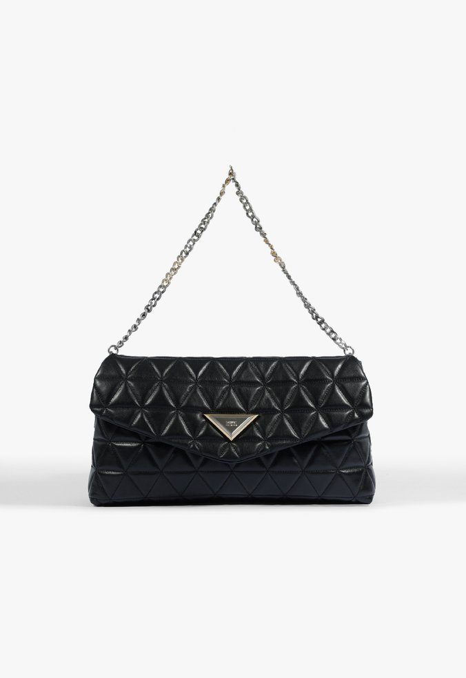 Bolsa Pouch 944 Couro Preta