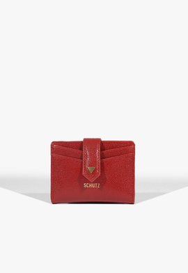 Porta Cartão Hellen Vermelho