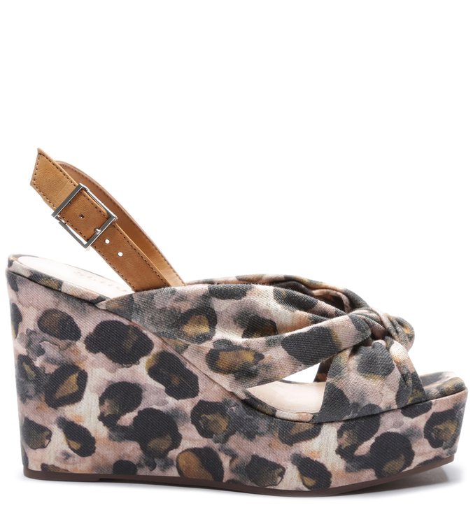 SANDÁLIA ANABELA ANIMAL PRINT SANDÁLIA ANABELA ANIMAL PRINT